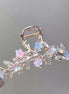 Fairy Flower Metal Hair Claw Clip