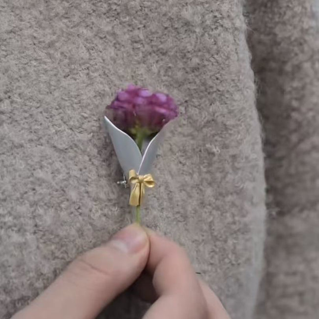 Wildflower Pocket Brooch