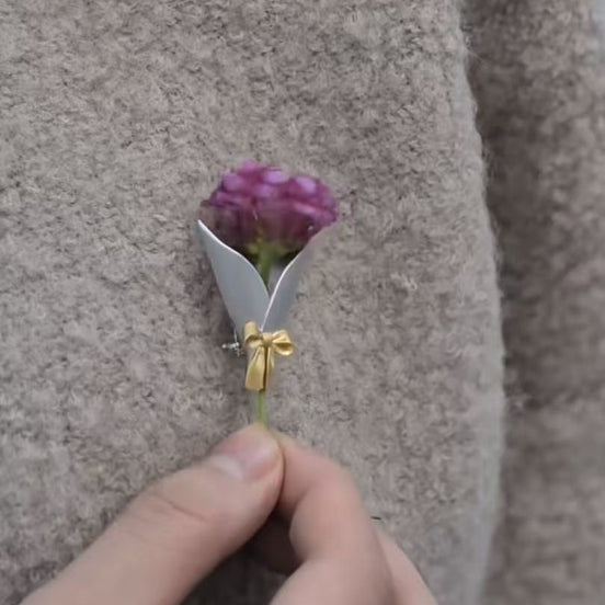 Wildflower Pocket Brooch