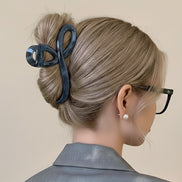 Ribbon Jelly Big Hair Claw Clip