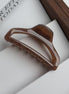 Minimalist Style Trapezoid Hair Claw Clip