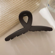 Maillard Style Matte Bow Hair Claw Clip