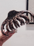 Octopus Style Leopard Color Hair Claw Clip