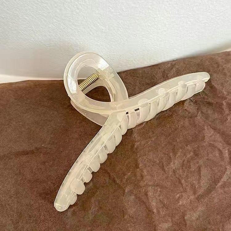 Jelly Bow Hair Claw Clips
