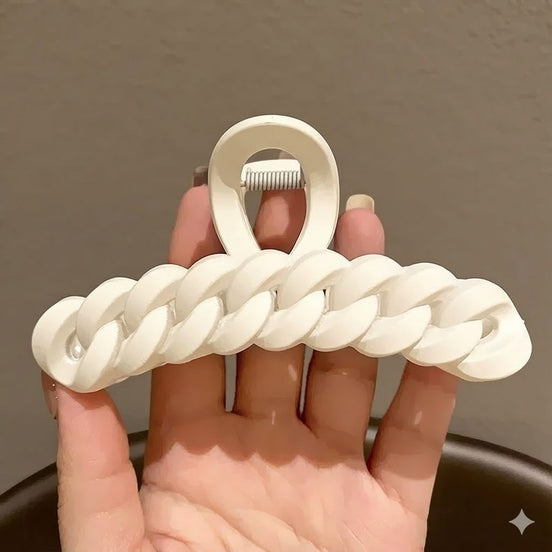 Maillard Rope Hair Claw Clip