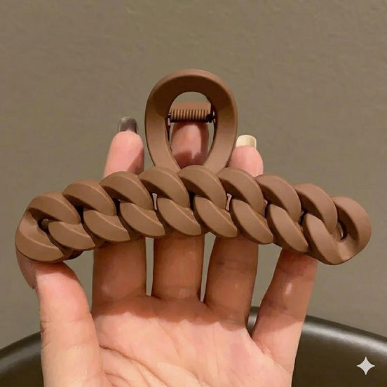 Maillard Rope Hair Claw Clip