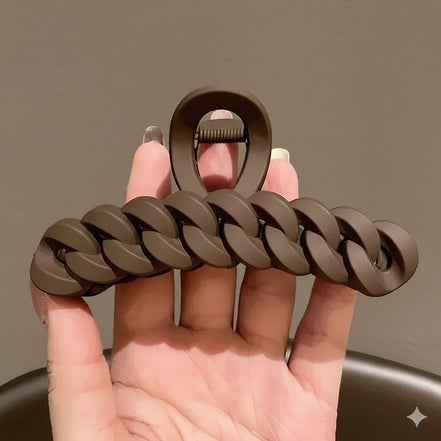 Maillard Rope Hair Claw Clip