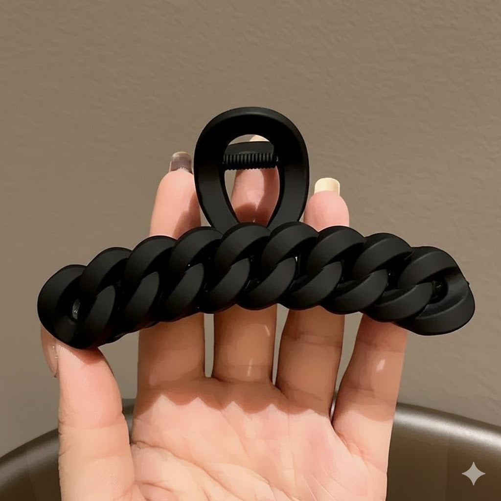 Maillard Rope Hair Claw Clip