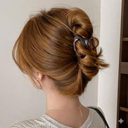 Minimalist Style Shell-shape Small Hair Claw Clip