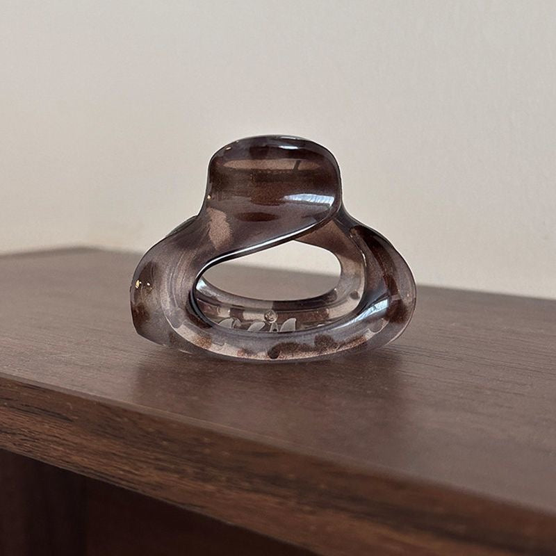 Minimalist Style Shell-shape Small Hair Claw Clip