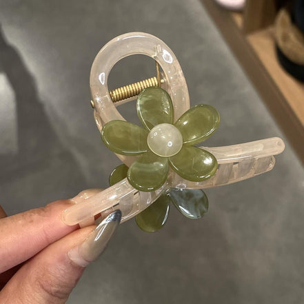 Flower Top Fairy Hair Claw Clip