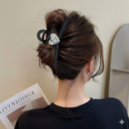 Heart Top Hair Claw Clip