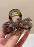 Small Jelly Bow Hair Claw Clip
