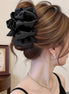 Silky Satin Bubble Hair Claw Clip