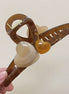 Jelly Heart Large Hair Claw Clip