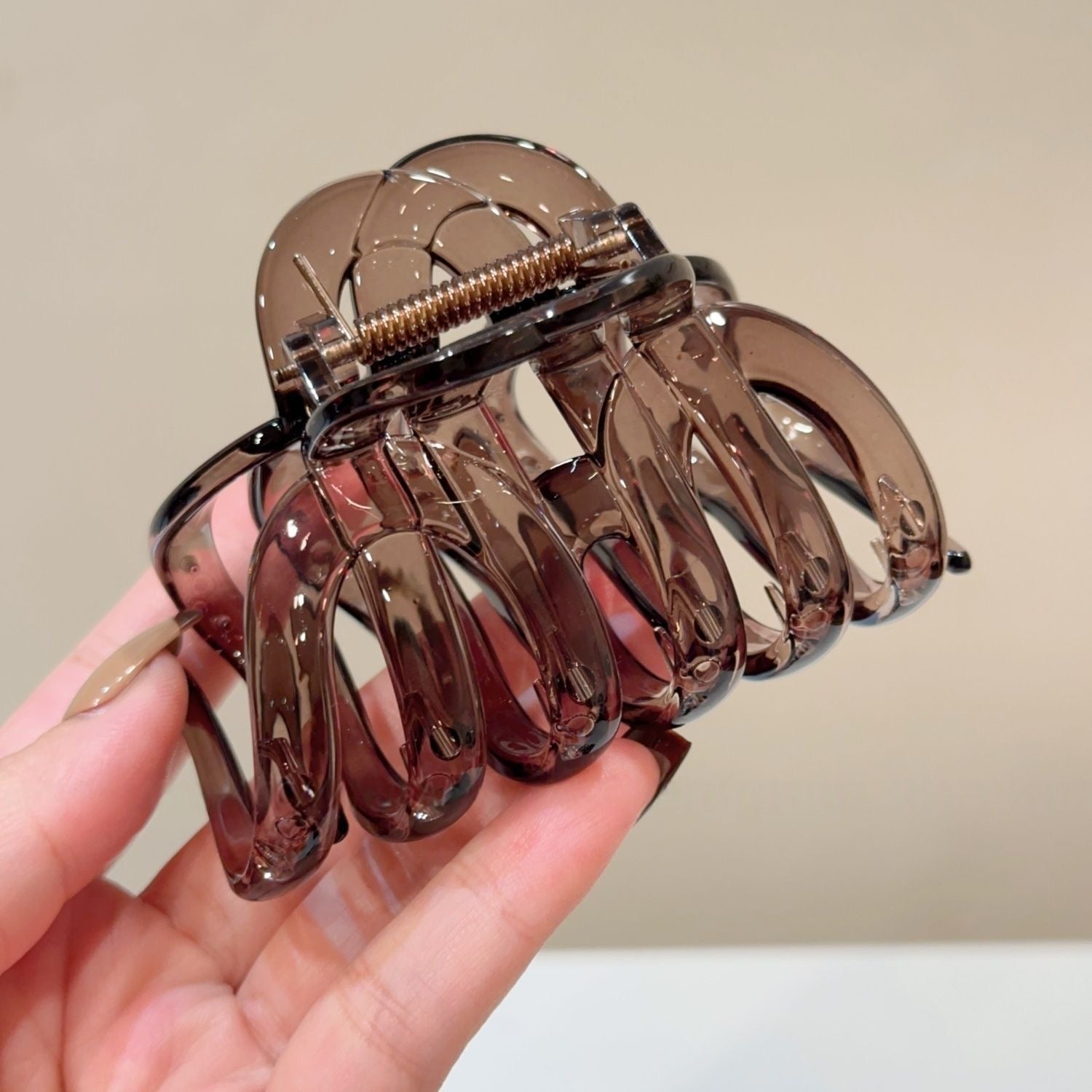 Minimalist Octopus Hair Claw Clip