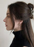 Metal Wave-shape Hair Claw Clip
