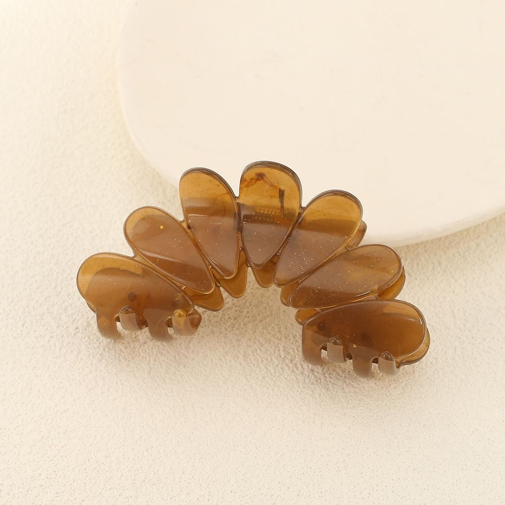 Mori Style Leaf Hair Claw Clip