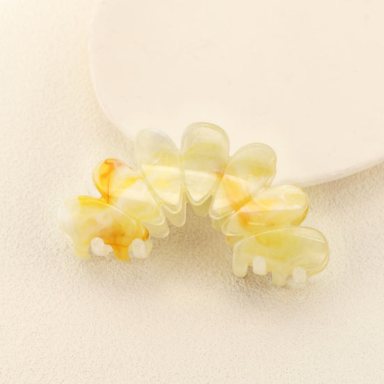 Mori Style Leaf Hair Claw Clip