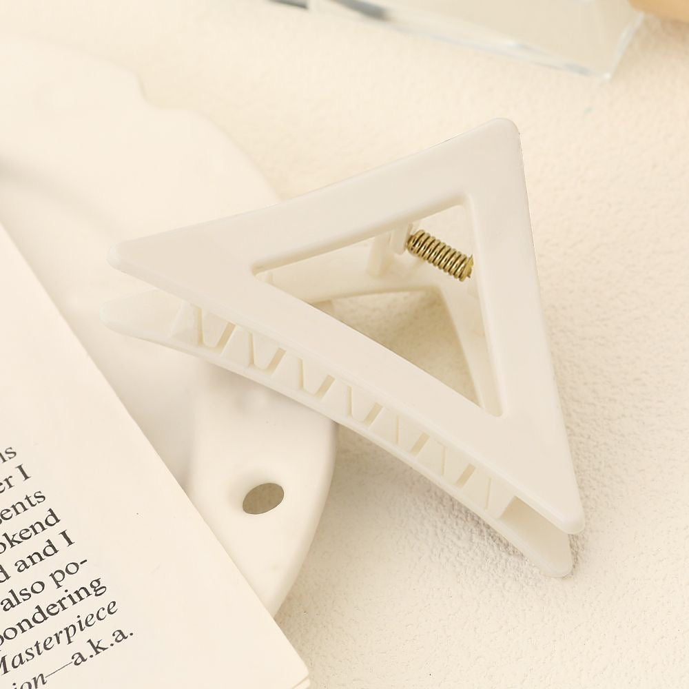 Minimalist Triangle Hair Claw Clip