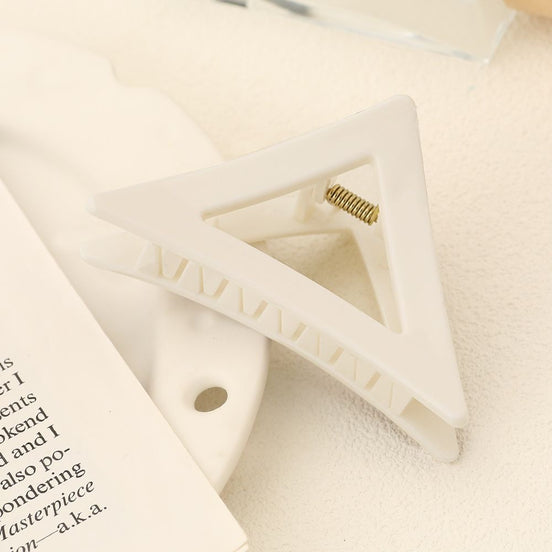 Minimalist Triangle Hair Claw Clip