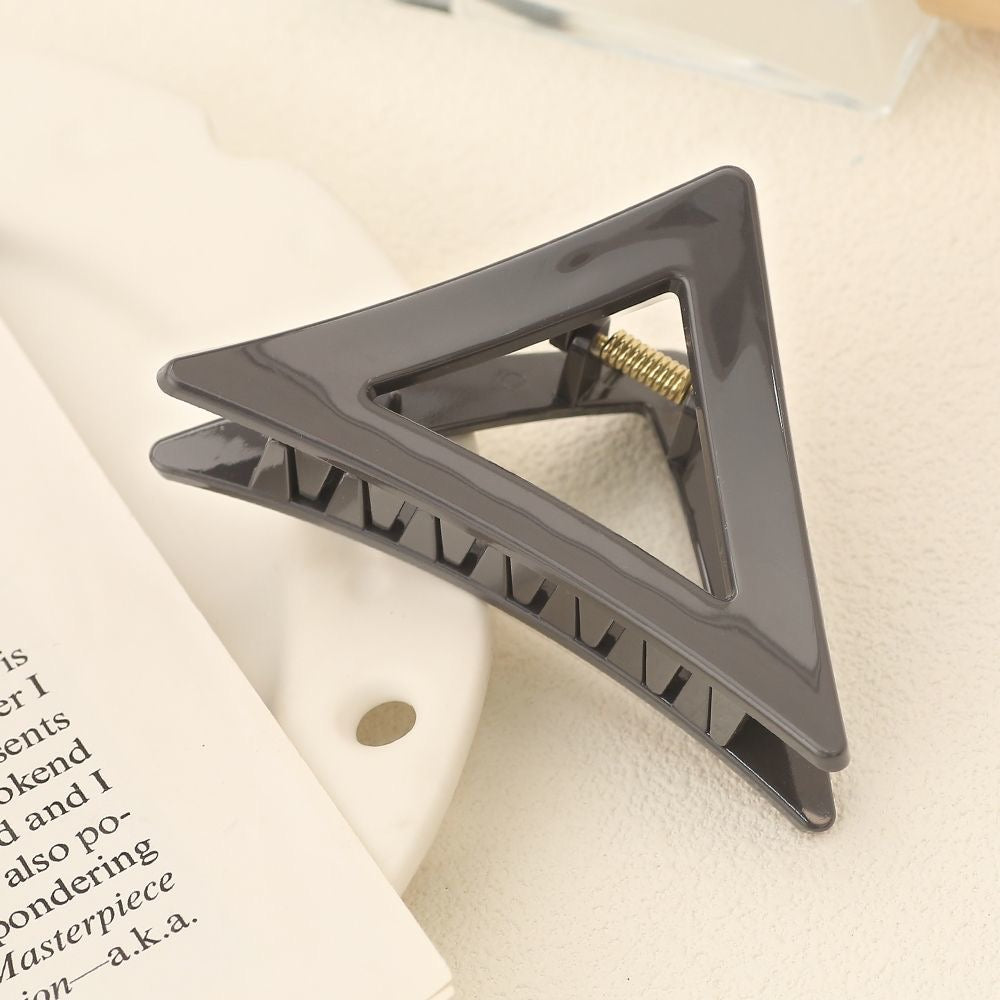 Minimalist Triangle Hair Claw Clip