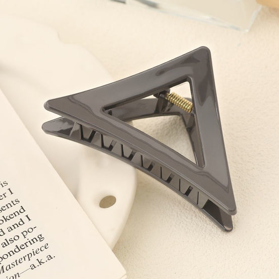 Minimalist Triangle Hair Claw Clip