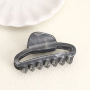 Marble Hollow Hair Claw Clip