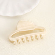 Marble Hollow Hair Claw Clip