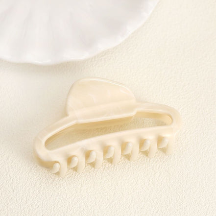 Marble Hollow Hair Claw Clip