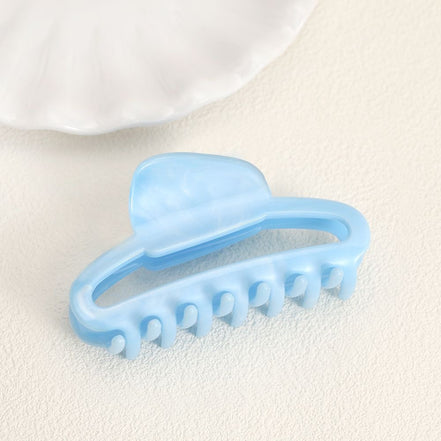 Marble Hollow Hair Claw Clip