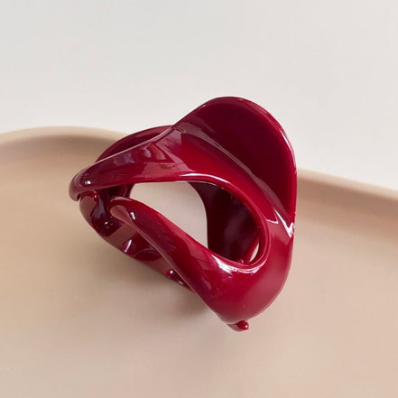 Shell-shape Small Hair Claw Clip