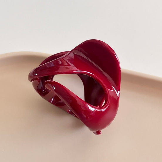 Shell-shape Small Hair Claw Clip