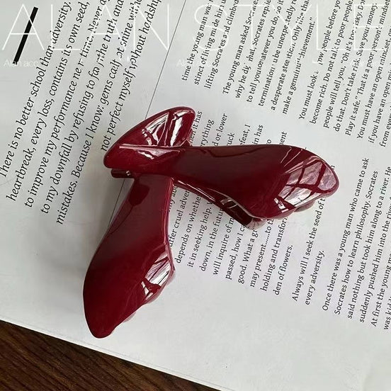 Minimalist Butterfly Hair Claw Clip