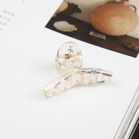 Mini-Ribbon Hair Claw Clip