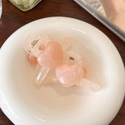 Jelly Heart Mini Hair Claw Clip