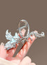 Mermaid Tail Metal Hair Claw Clip