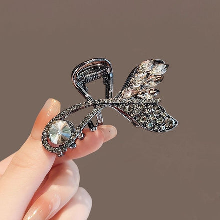 Crystal Mermaid Tail Metal Hair Claw Clip