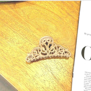 Mori Hollow Plant Hair Claw Clip