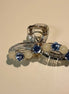 Jelly Beads & Flower Hair Claw Clip