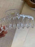 Clear Bone Hair Claw Clip