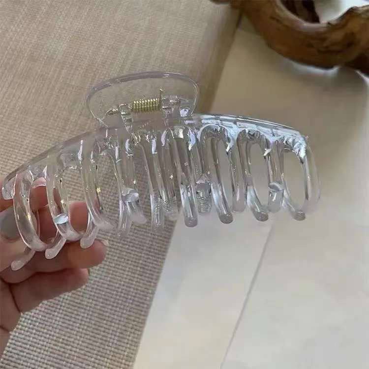 Clear Bone Hair Claw Clip