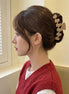 Matte Z-Line Hair Claw Clip