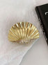 Small Metal Shell Hair Claw Clip