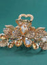 Champagne Teardrop Elegance Clip