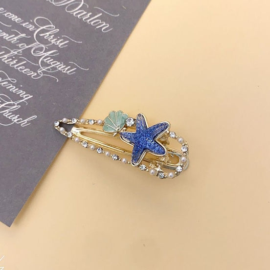 Cute Sea Star Duckbill Hair Clip