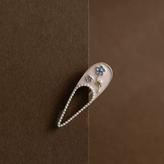 Cherry Blossom Duckbill Hair Clip