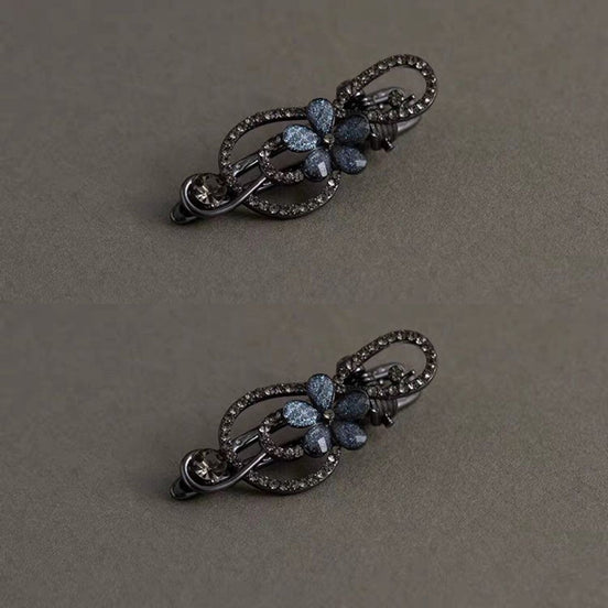 Crystal Music Note Duckbill Hair Clip