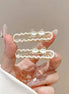 Cat's Eye butterfly Oval Duckbill Hair Clip
