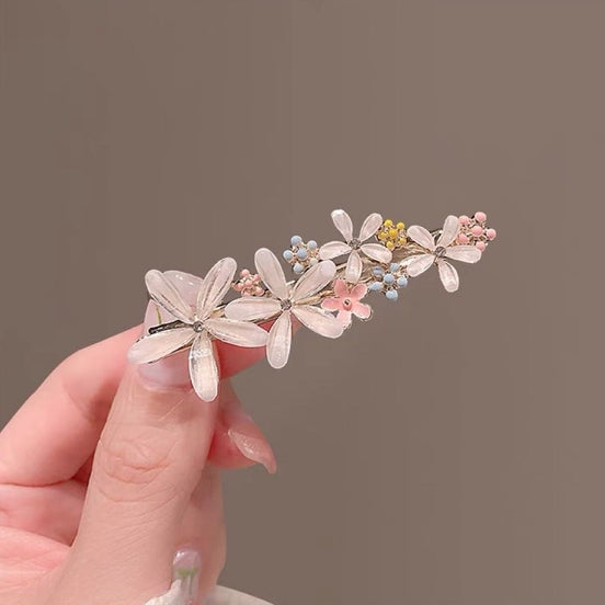 Glaze Fairy Flower Duckbill Hair Clip